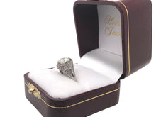 Edwardian Era Platinum 2.02 Carat Old European Cut Engagement Ring