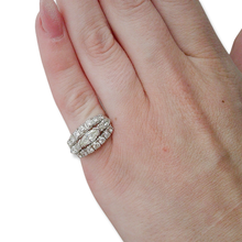 RETRO PLATINUM 1.5CT DIAMOND BAND