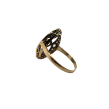 ART DECO DIAMOND AND SAPPHIRE PLATINUM RING