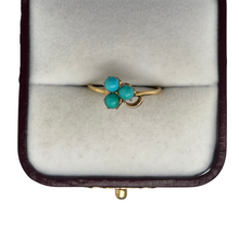 18K GOLD VICTORIAN TURQUOISE RING