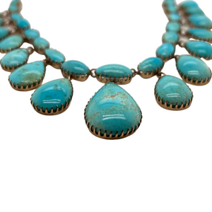 VICTORIAN PERSIAN TURQUOISE NECKLACE