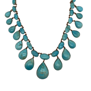 VICTORIAN PERSIAN TURQUOISE NECKLACE