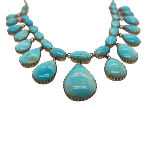 VICTORIAN PERSIAN TURQUOISE NECKLACE