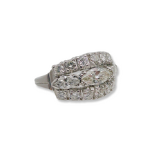 RETRO PLATINUM 1.5CT DIAMOND BAND