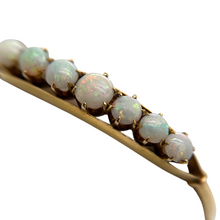 14K GOLD VICTORIAN OPAL BANGLE