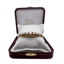 14K GOLD VICTORIAN OPAL BANGLE