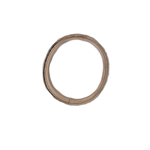 EDWARDIAN HAND ENGRAVED 14K BANGLE