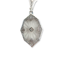 ART DECO 14K CAMPHOR NECKLACE