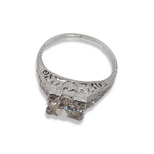 ART DECO PLATINUM 1.47CT OLD EUROPEAN DIAMOND RING