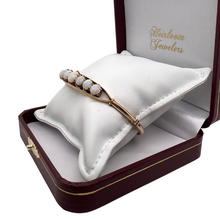 14K GOLD VICTORIAN OPAL BANGLE