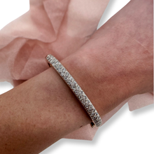 RETRO OLD EUROPEAN DIAMOND BANGLE