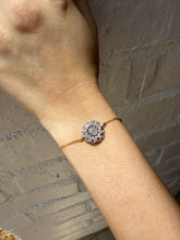 Vintage Diamond Conversion Bolo Style Bracelet