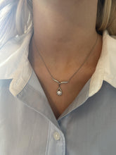 Vintage 1 Carat Diamond Necklace