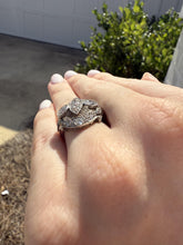 Edwardian Era 2 CTW Old European Cut Diamond Platinum Cocktail Ring