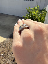 Vintage Platinum 3.09 Carat Old European Cut Diamond Engagement Ring