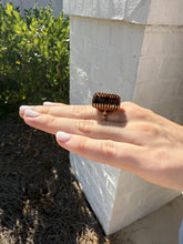 Vintage Large Smoky Quartz Statement Ring