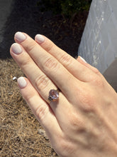 Vintage Victorian Era Rose Gold Amethyst Ring