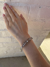 Vintage Elaborate Filigree Diamond Bangle Bracelet