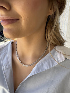 5 Carat Diamond Tennis Necklace 18K White Gold