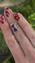 Vintage Art Deco Era Amethyst Ring 14K White Gold