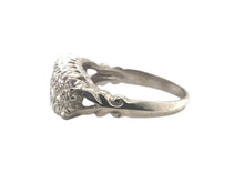 Art Deco Era Diamond Cluster Ring