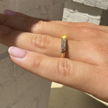 Vintage Yellow Gold Diamond Band 14K 1/2 Carat