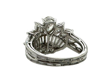 Vintage Custom Crown Diamond Ring Size 7