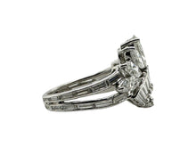 Vintage Custom Crown Diamond Ring Size 7