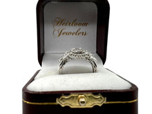 Vintage Custom Crown Diamond Ring Size 7