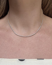 Clastic 4.5CTW Diamond Tennis Necklace 14K Yellow Gold