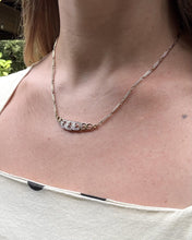 Vintage Watch Chain Style Diamond Necklace 18K Yellow Gold