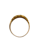 Victorian Era Rose Gold Opal Band 10K