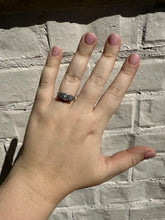 Vintage Styled 1/2 CTW Diamond Cluster Ring