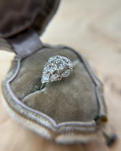 Vintage Platinum 0.5 Carat Diamond Engagement Ring