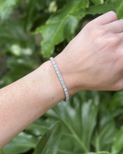 Vintage Art Deco Platinum 5.5 Carat Old European Cut Diamond Tennis Bracelet