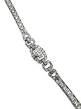Art Deco Platinum 2.8 Carat Diamond Bracelet