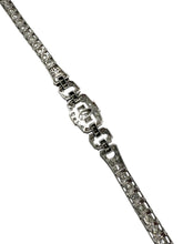 Art Deco Platinum 2.8 Carat Diamond Bracelet