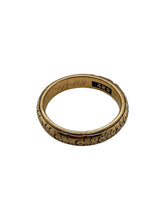 Vintage Orange Blossom 14K Wedding Band 1924