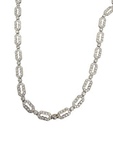 5 Carat Diamond Tennis Necklace 18K White Gold