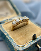 Vintage 10k Yellow Gold 1 Carat Diamond Band