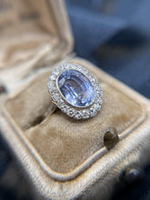 Vintage 4.60 Carat Ceylon Sapphire Ring GIA 18K Yellow Gold