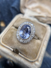 Vintage 4.60 Carat Ceylon Sapphire Ring GIA 18K Yellow Gold