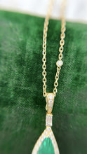 Contemporary 2.48 Carat Colombian Emerald Necklace GIA 18K Yellow Gold