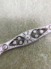 Vintage 1.3 Carat Diamond Brooch Conversion Necklace