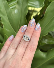 Vintage Art Deco Baguette Diamond Platinum Cocktail Ring