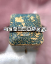 Vintage Platinum Old European Cut Diamond Tennis Bracelet 5 Carats