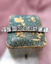 Vintage Platinum Old European Cut Diamond Tennis Bracelet 5 Carats