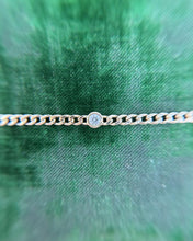 Estate Zoë Chicco Cuban Link Diamond Bracelet 14K Yellow Gold