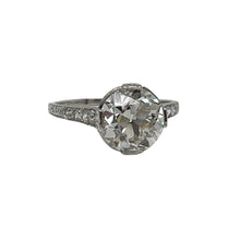 ART DECO 2.63 DIAMOND RING