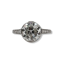 ART DECO 2.63 DIAMOND RING